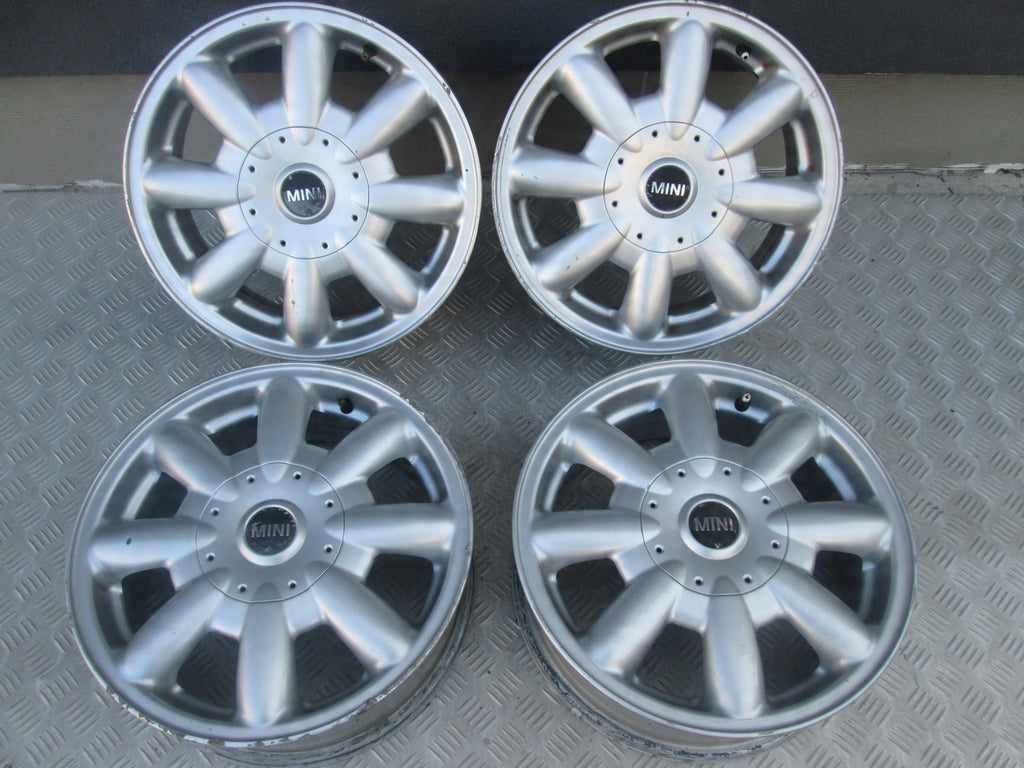 4x Alufelge 15 Zoll 5.5" 5x120 Mini Rim Wheel
