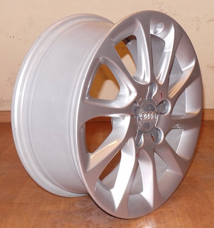 1x Alufelge 16 Zoll 6.5" 5x112 46ET Glanz Silber 8V0601025 Audi A3 Rim Wheel