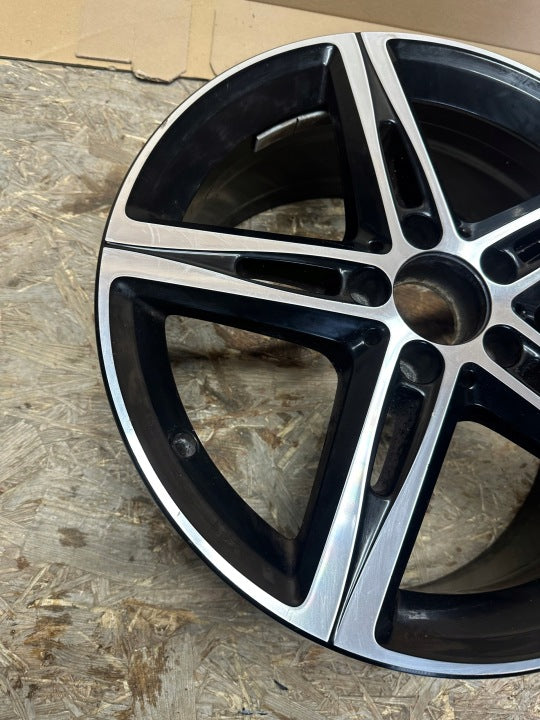 1x Alufelge 18 Zoll 7.5" 5x112 49ET Glanz Schwarz A1774010700 Mercedes-Benz W177 FEL9382820787mu