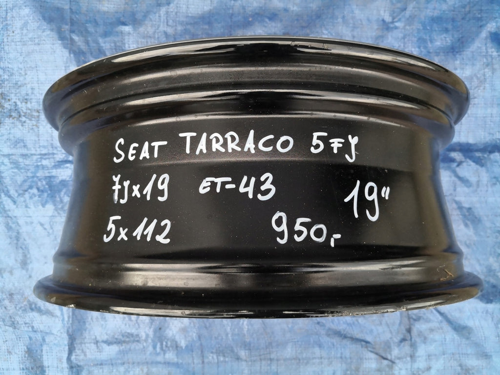 1x Alufelge 19 Zoll 7.0" 5x112 43ET Glanz Graphit 5FJ601025A Mg Tarraco FEL5266626817mg