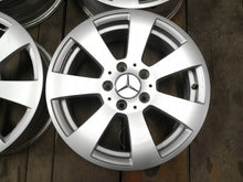 Load image into Gallery viewer, 4x Alufelge 16 Zoll 6.0" 5x112 39ET Silber 2044011002 Mercedes-Benz W204 FEL6323904210mt