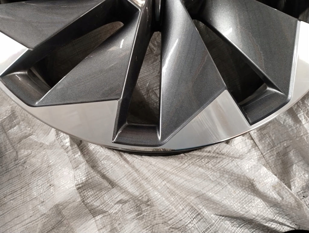 1x Alufelge 21 Zoll 8.5" 5x112 40ET 5LA601025L 5LA601025BL Mg Rim Wheel