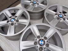 Load image into Gallery viewer, 4x Alufelge 16 Zoll 7.0" 5x120 44ET Silber 6775619 BMW E88 E81 E91 E90 E82 E87 FEL9478257573jg