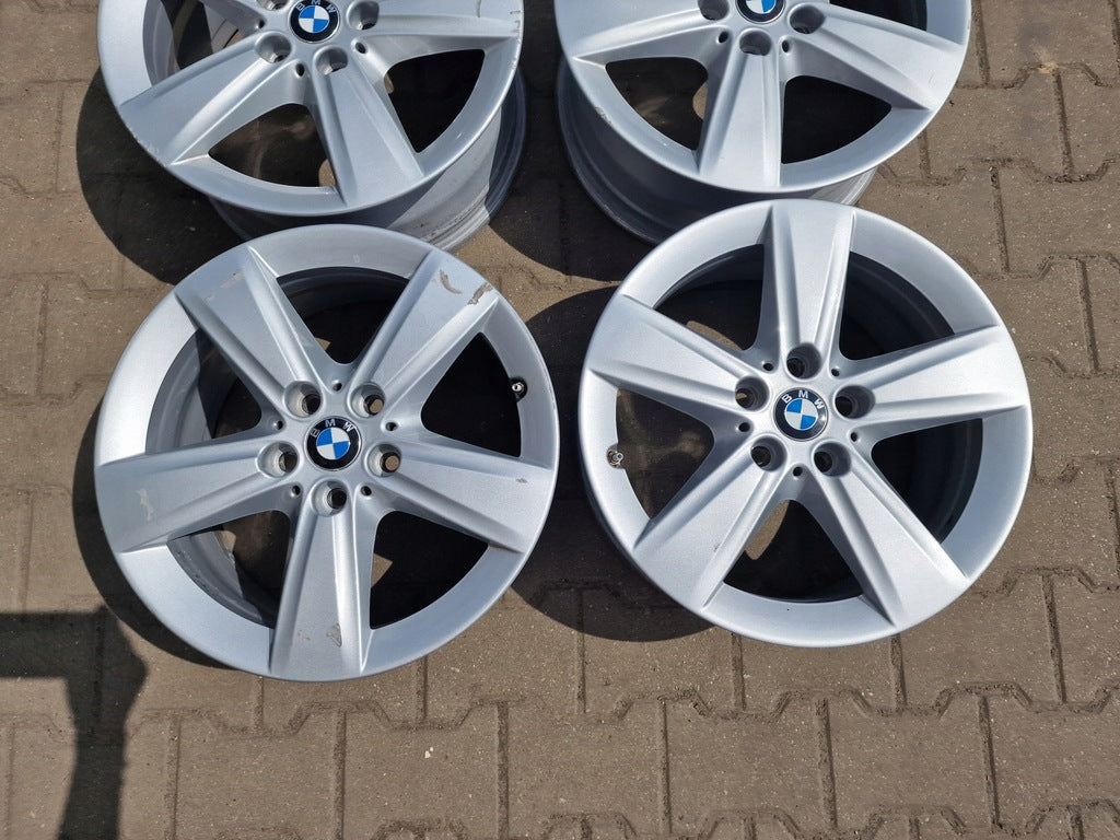4x Alufelge 17 Zoll 7.5" 5x112 54ET Glanz Silber 6855087 BMW F45 F46 Rim Wheel FEL8115920293mk