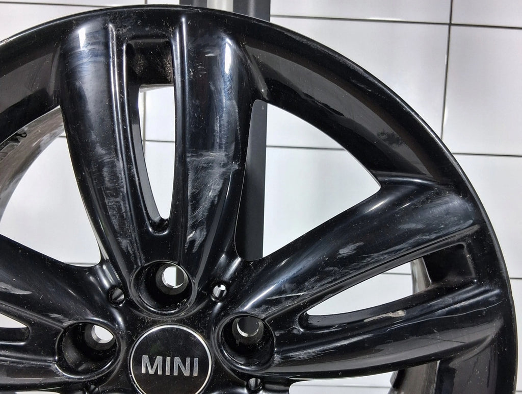 1x Alufelge 17 Zoll 7.0" 5x112 54ET Glanz Schwarz 6866366 BMW 1 Mini F56 F55 FEL8082721958hz