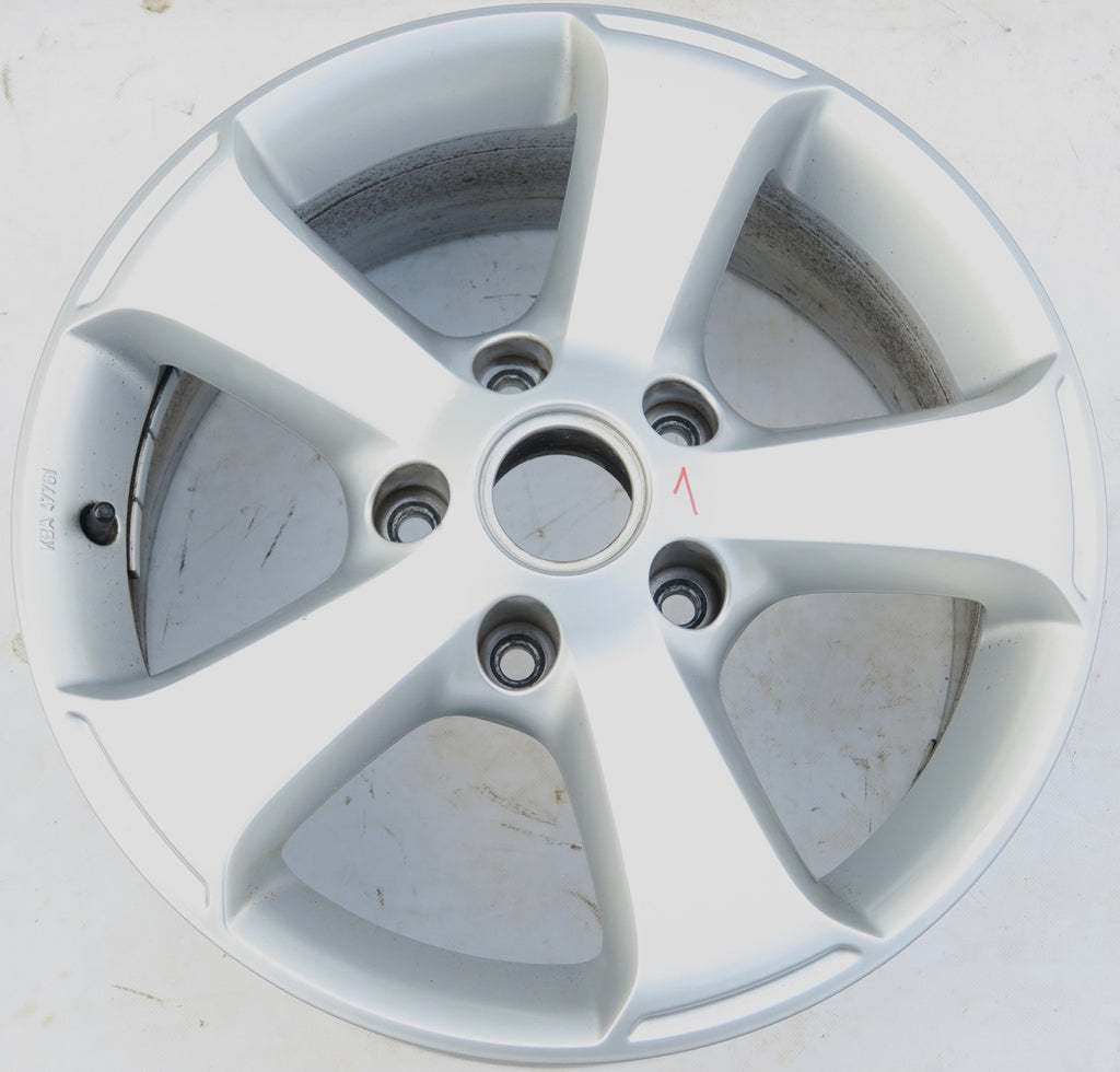 1x Alufelge 17 Zoll 7.5" 5x130 50ET Glanz Silber 7P0071497 VW Touareg Rim Wheel FEL3718943709vo