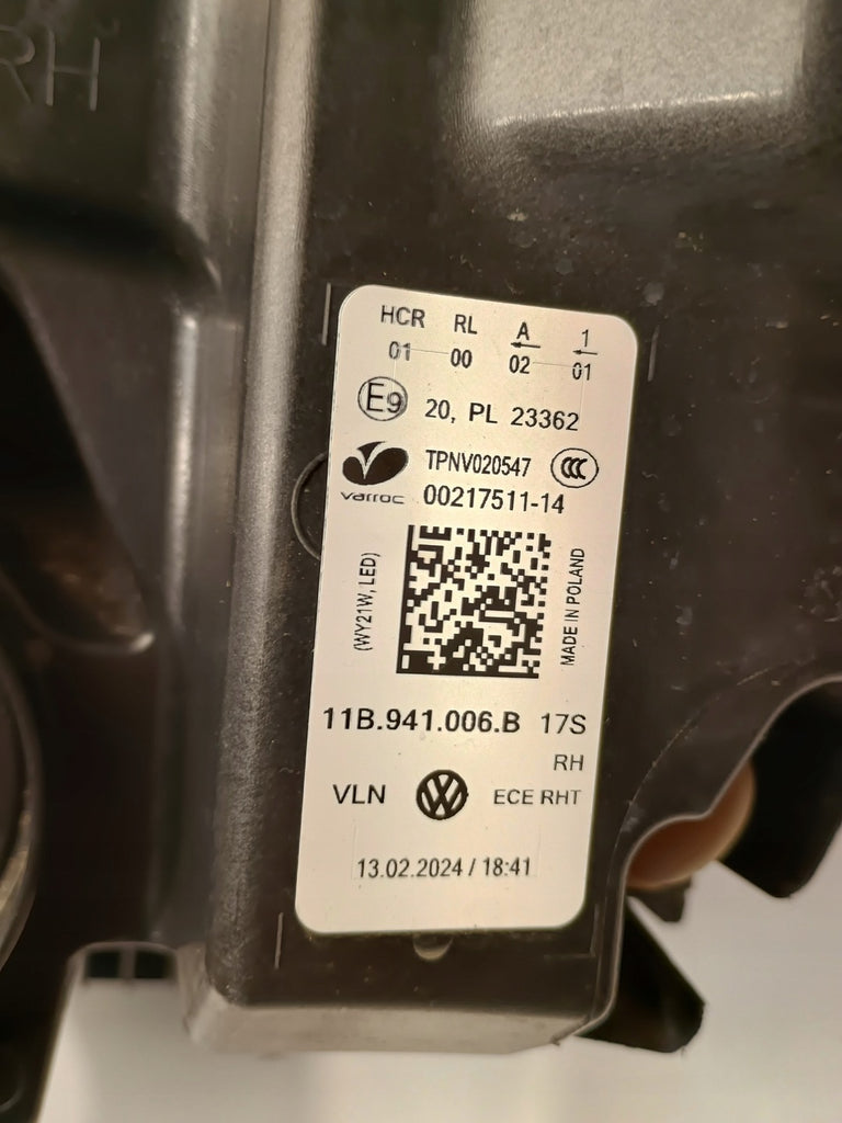 Frontscheinwerfer VW Id.4 11B941006B LED Rechts Scheinwerfer Headlight SCH8172439511zu