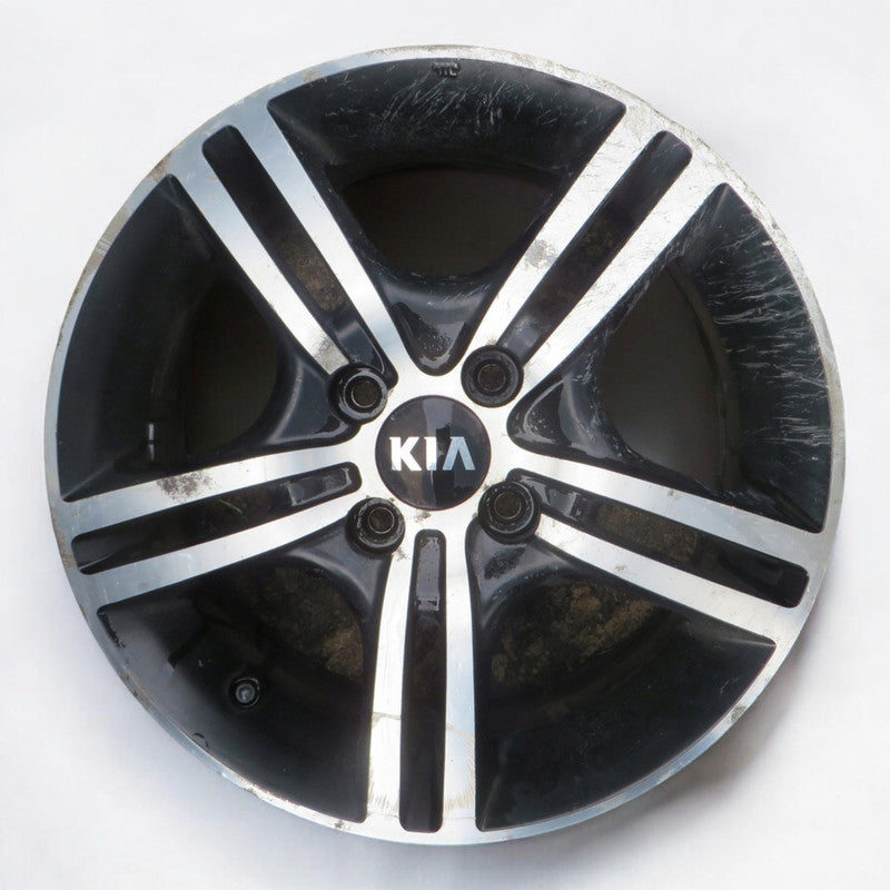 1x Alufelge 15 Zoll 6.0" 4x100 Kia Picanto Rim Wheel