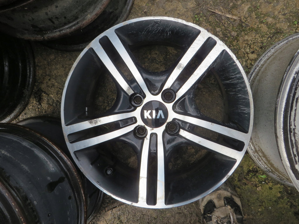 1x Alufelge 15 Zoll 6.0" 4x100 Kia Picanto Rim Wheel