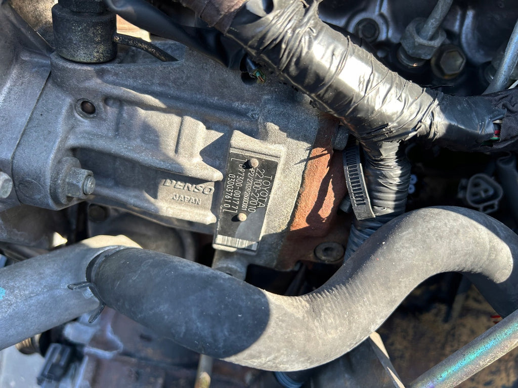 Motor Toyota I 2D4D 1CD 2.0 16TKm Diesel Engine Komplett