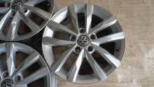 Load image into Gallery viewer, 4x Alufelge 16 Zoll 6.5" 5x112 48ET Glanz Silber 5TA601025 Seat I Rim Wheel FEL5054958502ta