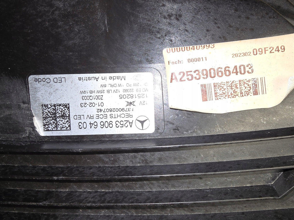 Frontscheinwerfer Mercedes-Benz Glc A2539066403 LED Rechts Headlight SCH9088182188tu