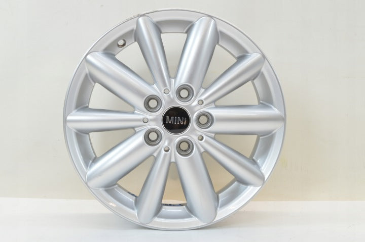 4x Alufelge 16 Zoll 5.5" 5x112 46ET Silber 6855117 BMW 4 Mini Rim Wheel FEL2596045660in