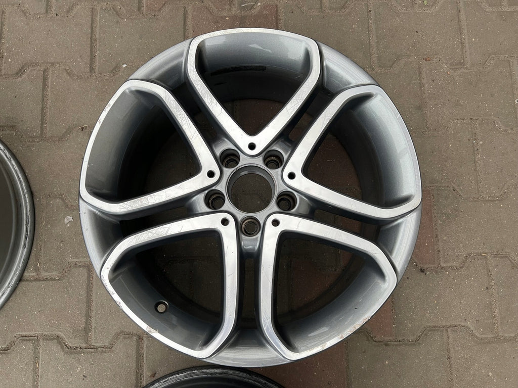 1x Alufelge 18 Zoll 8.5" 5x112 A2124016202 Mercedes-Benz W212 Rim Wheel