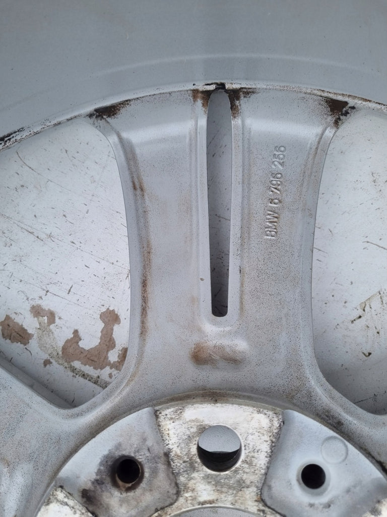 1x Alufelge 19 Zoll 8.0" 5x120 36ET Glanz Silber 6796256 BMW F36 F34 F30 F32 FEL9289809874zd
