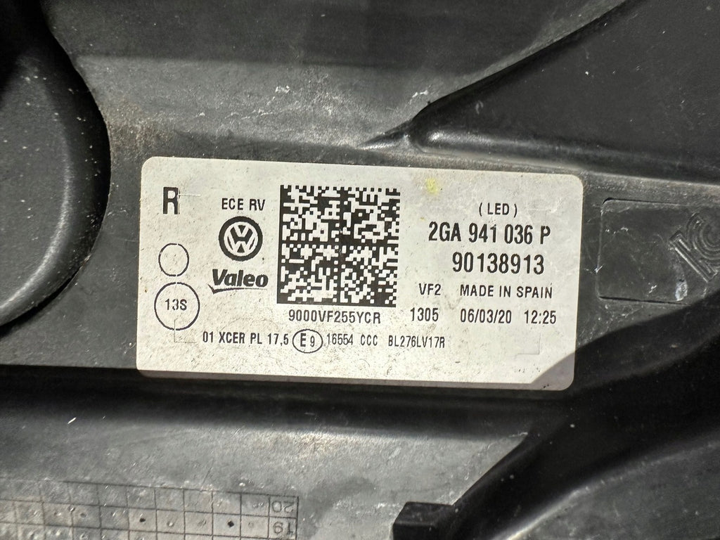 Frontscheinwerfer VW Troc T-Roc T Roc 2GA941036P 90138913 Rechts Headlight SCH5542727694ye