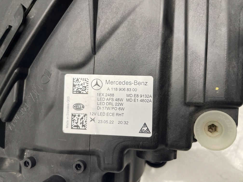 Frontscheinwerfer Mercedes-Benz Cla A1189068300 Links Scheinwerfer Headlight SCH3269277482ts