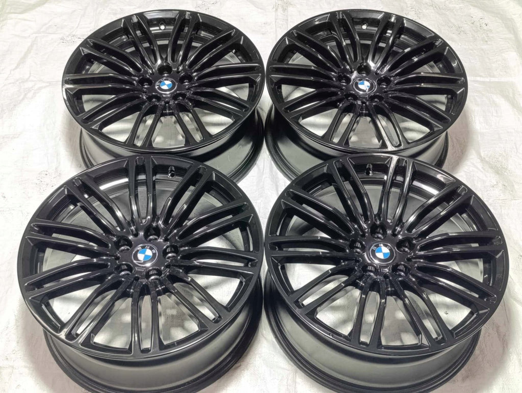 4x Alufelge 19 Zoll 8.0" 5x112 30ET Glanz Graphit 7856925 BMW 5 G31 G30 Mg FEL2700711383oa