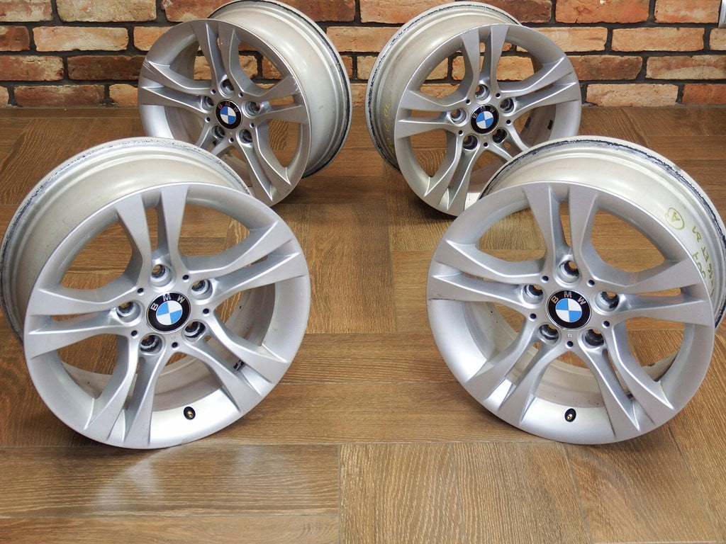 4x Alufelge 16 Zoll 7.0" 5x120 31ET Glanz Silber 6780907 BMW E46 F32 E90 3 F31 FEL2760864103xf