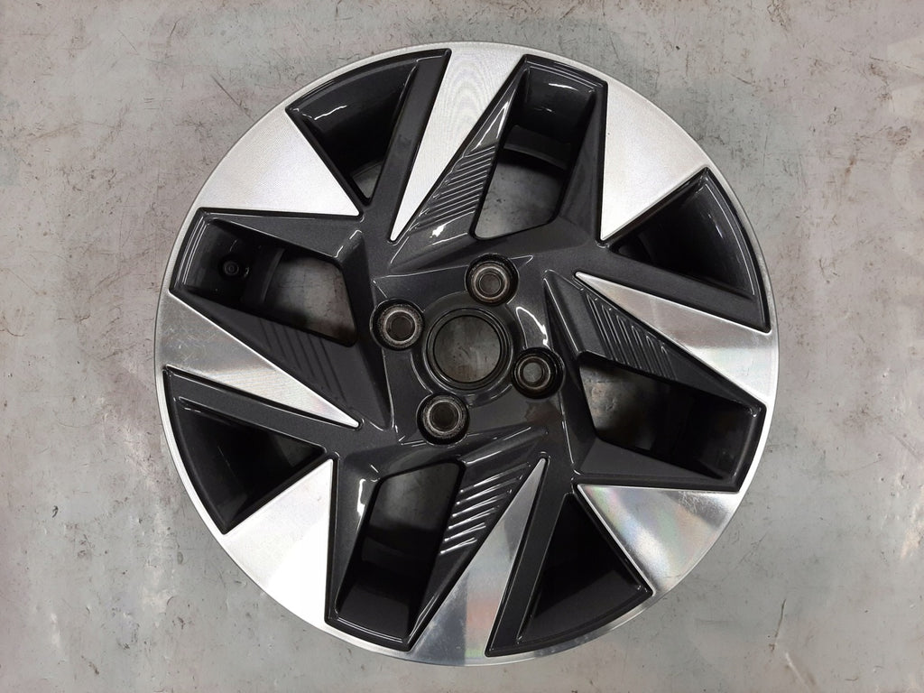 1x Alufelge 15 Zoll 6.0" 4x100 48ET Glanz 52910-K7500 Hyundai I10 Iii Rim Wheel FEL9994828496cn