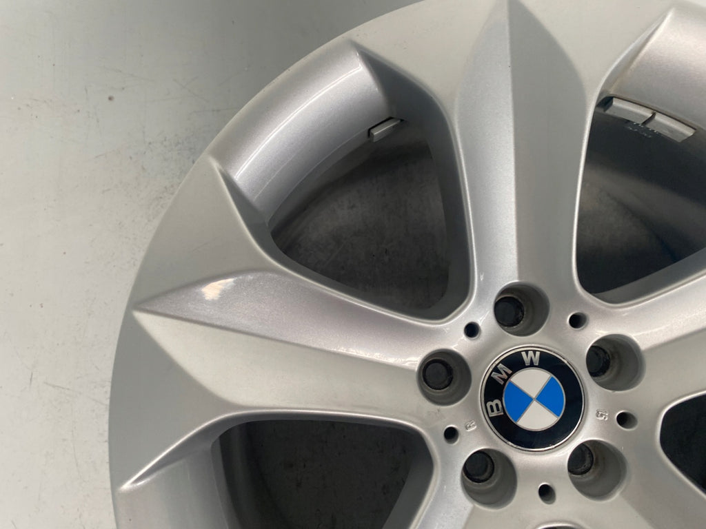 1x Alufelge 19 Zoll 9.0" 5x120 18ET Glanz Silber 6774894 BMW X5 E70 Rim Wheel FEL4752775457qw