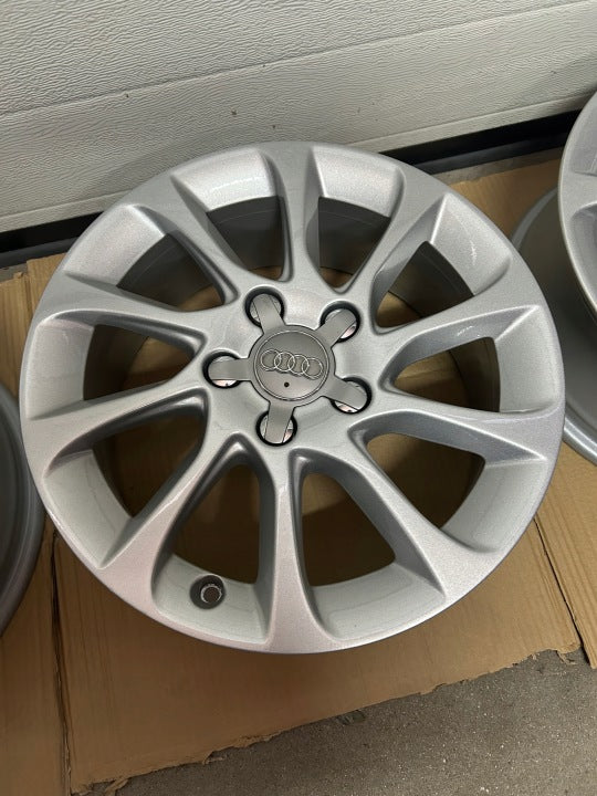 4x Alufelge 16 Zoll 6.5" 5x112 46ET Glanz Silber 8V0601025BM Audi A3 Rim Wheel FEL7956344486kb