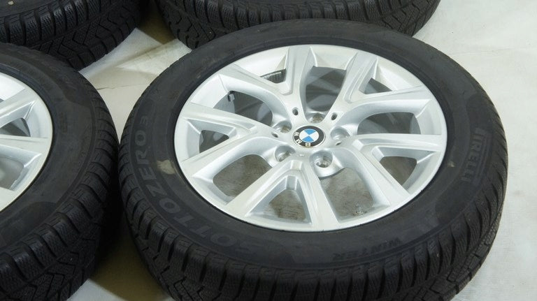 4x Alufelge 17 Zoll 6.5" 5x112 39ET Glanz Silber 6856076 BMW 4 Rim Wheel FEL8157880037sf