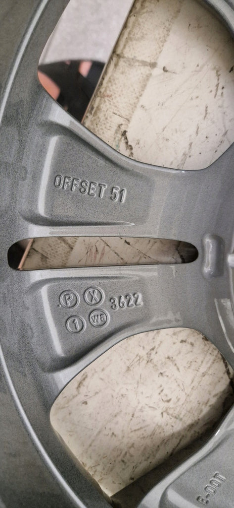 1x Alufelge 16 Zoll 6.0" 5x112 51ET 52910-1P650 Kia Venga Rim Wheel