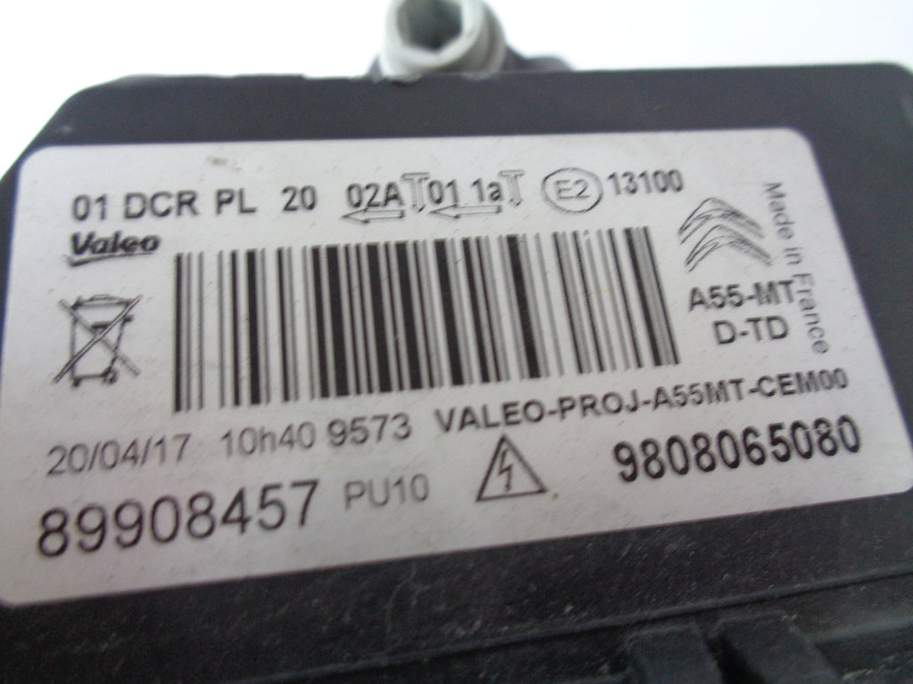 Frontscheinwerfer Citroën Ds3 9808065080 LED Rechts Scheinwerfer Headlight SCH5408120901tg