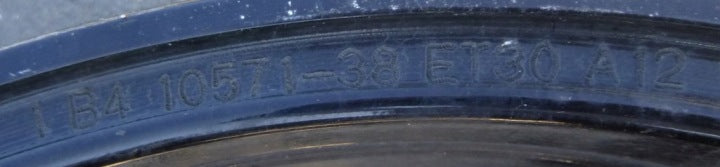 1x Alufelge 18 Zoll 8.0" 5x120 24ET Glanz Silber 6753240 BMW 5 Rim Wheel FEL8505222606fi