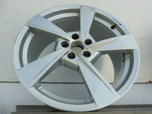 Load image into Gallery viewer, 1x Alufelge 19 Zoll 8.5" 5x112 40ET Glanz Silber 8W0601025 Audi A4 Rim Wheel FEL2553930440od