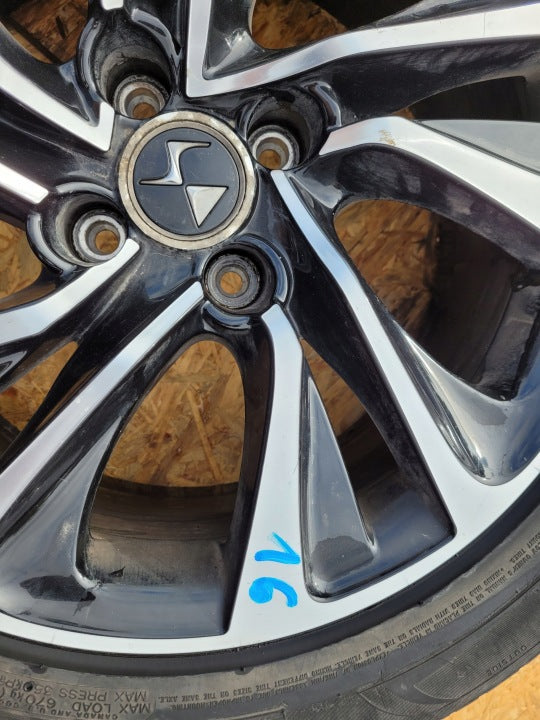 1x Alufelge 17 Zoll 7.5" 4x100 29ET 9688832277 Citroën Ds5 Ds4 Rim Wheel FEL9111993818zj