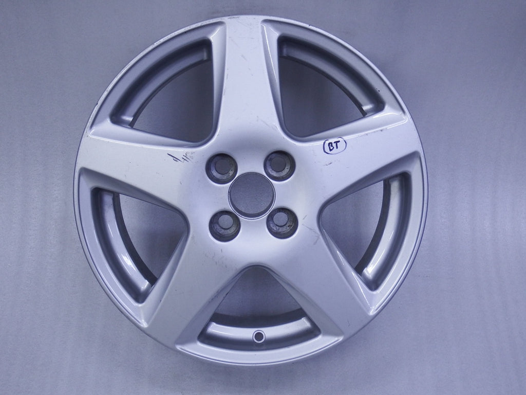 1x Alufelge 16 Zoll 6.0" 4x100 45ET Glanz Silber Toyota Corolla Rim Wheel