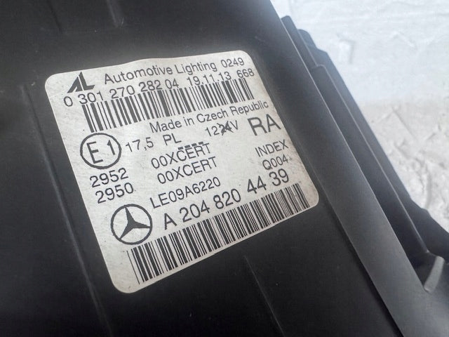Frontscheinwerfer Mercedes-Benz W204 A2048204439 Rechts Scheinwerfer Headlight SCH4660583525io