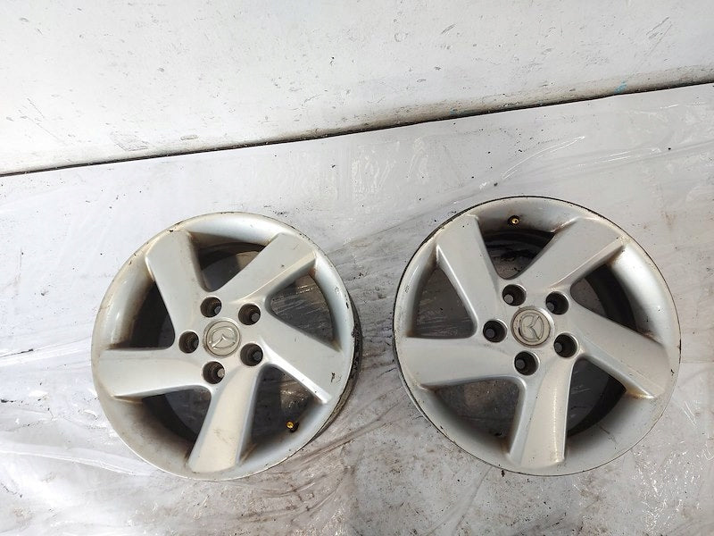 4x Alufelge 16 Zoll 7.0" 5x114.3 55ET Glanz Silber 9965527060 Mazda 6 I FEL7388932438ps