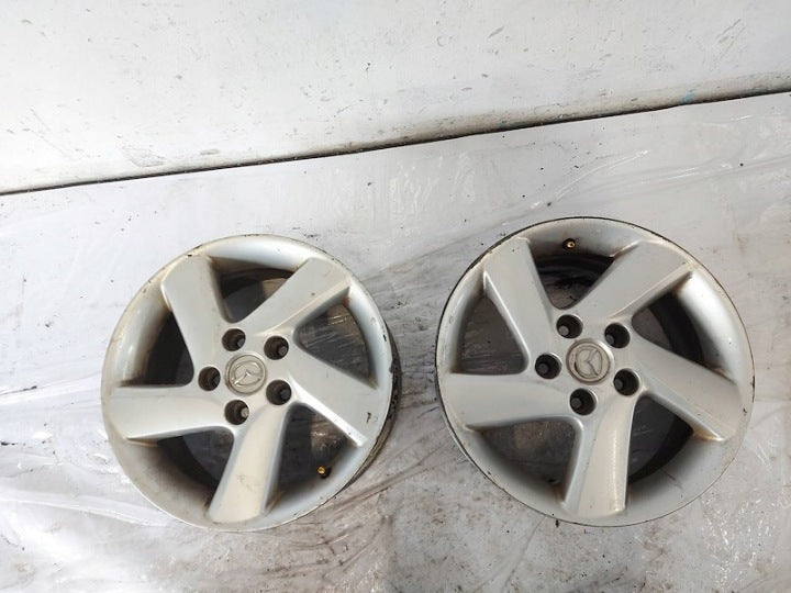 4x Alufelge 16 Zoll 7.0" 5x114.3 55ET Glanz Silber 9965527060 Mazda 6 I FEL7388932438ps