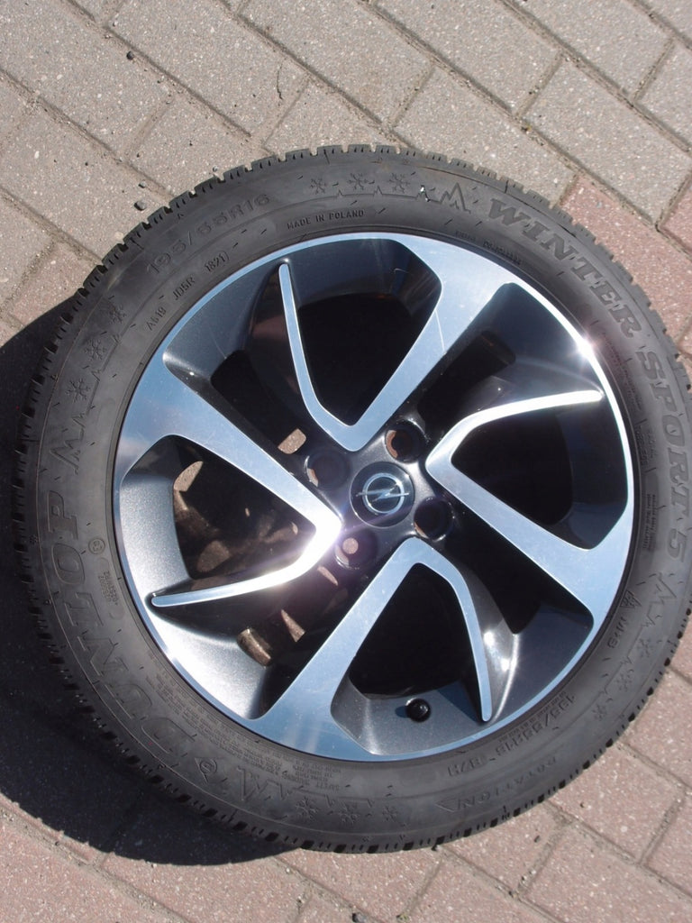 1x Alufelge 16 Zoll 6.5" 4x100 40ET 0P078K1 Opel Adam Rim Wheel FEL5682277418ek