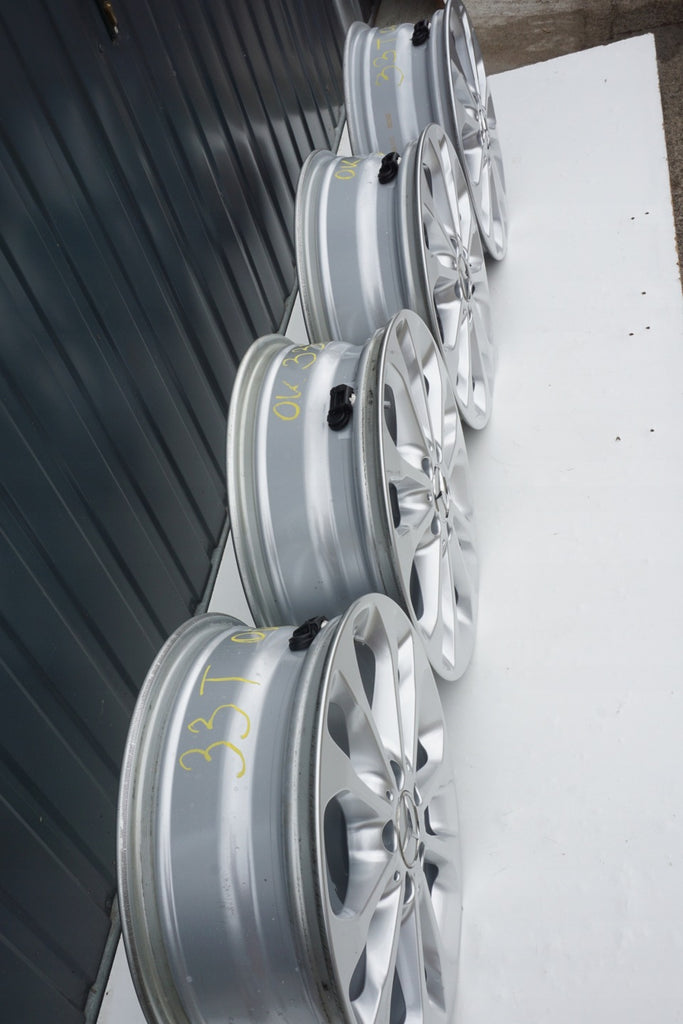 4x Alufelge 17 Zoll 6.5" 5x112 38ET Silber A1564011700 Mercedes-Benz Rim Wheel FEL9341666349tq