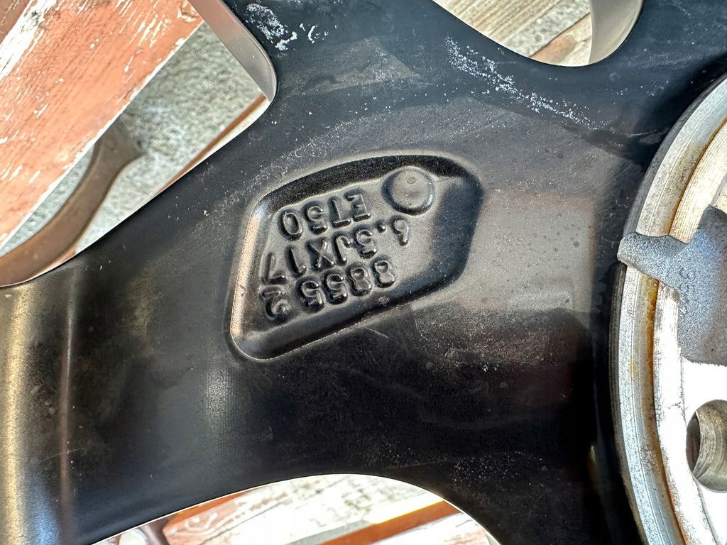 1x Alufelge 17 Zoll 6.5" 6x120 50ET Ford Transit Custom Rim Wheel