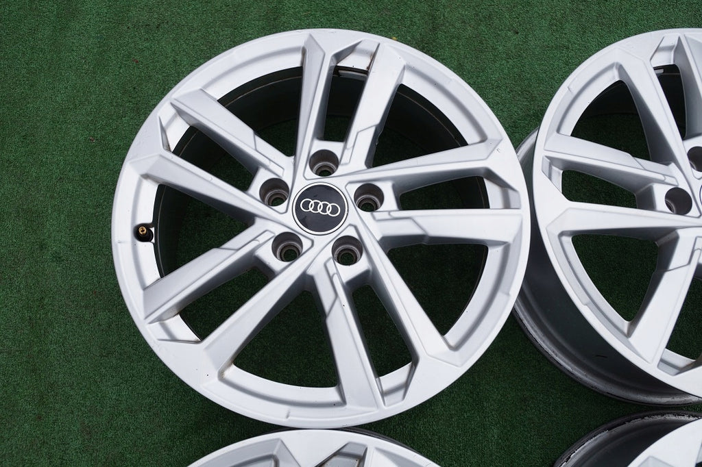 4x Alufelge 17 Zoll 6.5" 5x112 43ET Glanz Silber 8Y0601025 Audi A3 Rim Wheel FEL1283730861kr