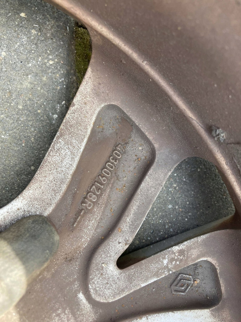 1x Alufelge 16 Zoll 6.5" 403009128R Renault Megane Iv Rim Wheel