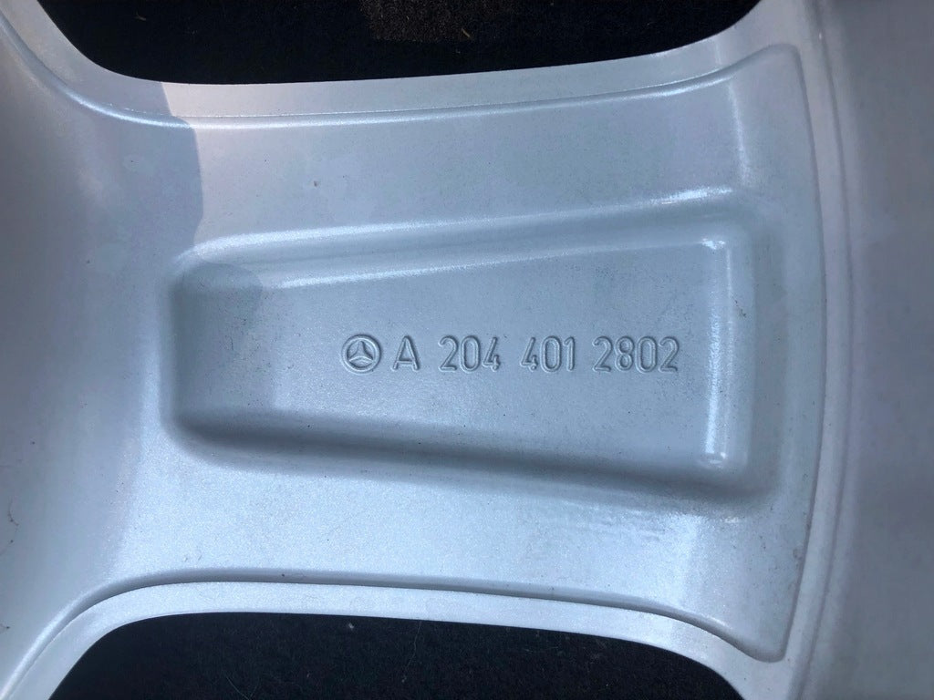 1x Alufelge 17 Zoll 8.5" 5x112 58ET A2044010802 Mercedes-Benz X204 Rim Wheel FEL9171413136ri