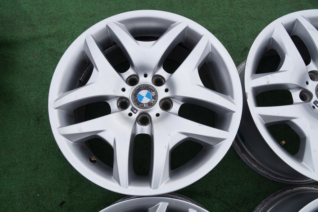 4x Alufelge 18 Zoll 8.0" 5x120 44ET Glanz Silber 3415614 3415615 BMW X3 E83 FEL2439100212xx