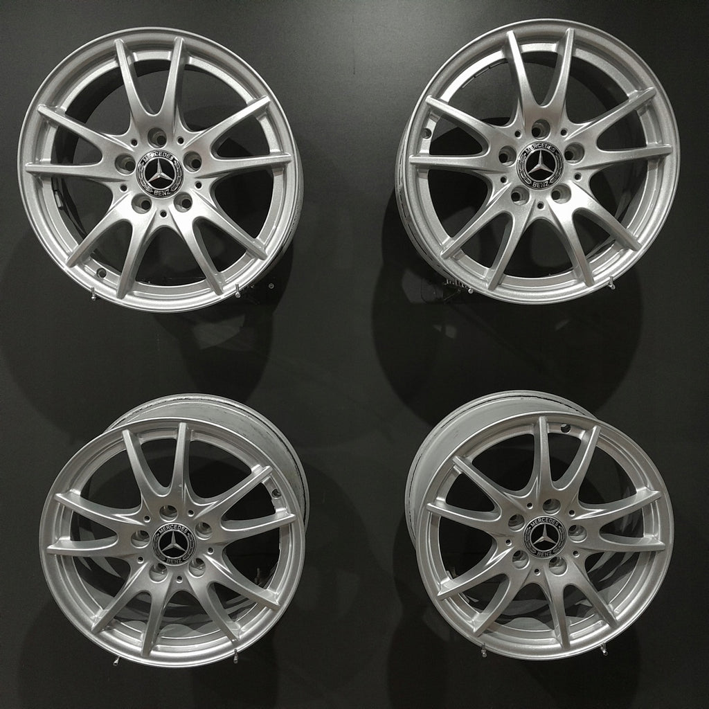 4x Alufelge 16 Zoll 6.5" 5x112 49ET A2464010800 Mercedes-Benz Octavia Iii FEL9123300795pb