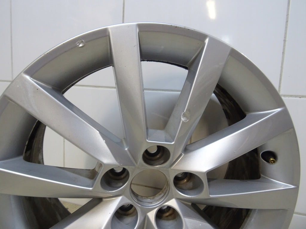 1x Alufelge 16 Zoll 6.0" 5x100 38ET Glanz Silber 657601025B Skoda Rim Wheel FEL1842637353fp