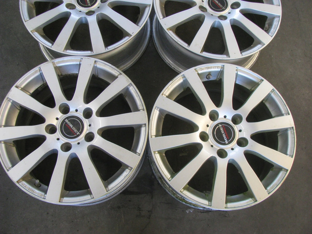 4x Alufelge 17 Zoll 7.5" 5x130 50ET Schwarz KBA50025 Rim Wheel FEL6160043017kj