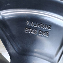 Laden Sie das Bild in den Galerie-Viewer, 1x Alufelge 16 Zoll 7.0" 5x112 48ET 5H0601025A VW Golf Rim Wheel FEL7566813660sv
