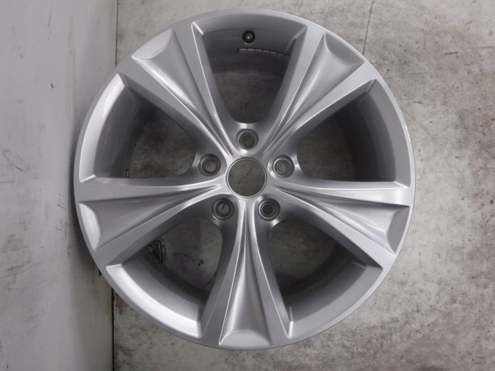 1x Alufelge 17 Zoll 6.5" 5x112 46ET Glanz Silber 5FA601025C Audi Rim Wheel FEL5528695874kx