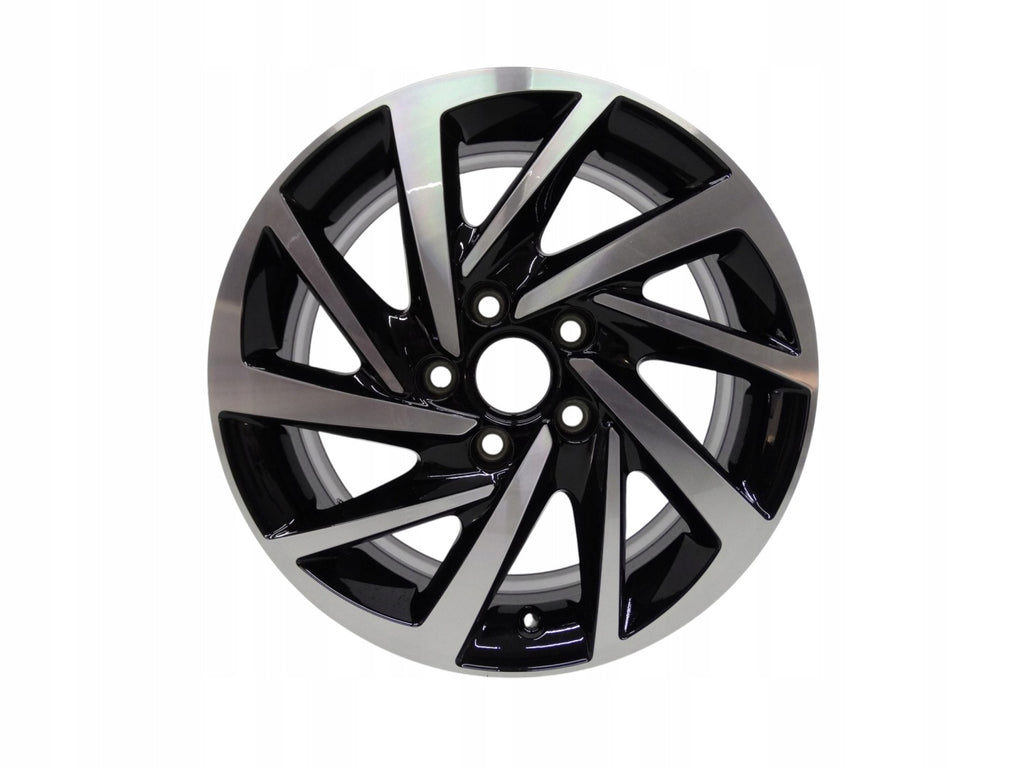 1x Alufelge 16 Zoll 6.5" 5x112 46ET Glanz Schwarz 5G0601025DM VW Golf Vii FEL2882732855rk
