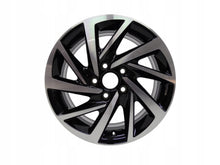 Load image into Gallery viewer, 1x Alufelge 16 Zoll 6.5" 5x112 46ET Glanz Schwarz 5G0601025DM VW Golf Vii FEL2882732855rk